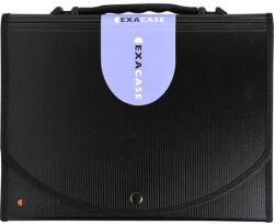 Exacompta Harmonikamappa, A4, PP, 13 rekeszes, EXACOMPTA "Exactive®", fekete (EX55934E) - kecskemetirodaszer