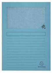 Exacompta Mappa, ablakos, karton, EXACOMPTA "Forever®", kék (EX50106E) - kecskemetirodaszer