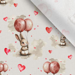 Takoy Jersey Takoy nyuszi rózsaszín lufikkal