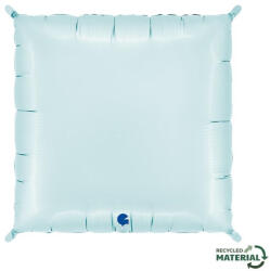 Grabo Balon folie decorator patrat doua fete albastru si roz pastel 60 cm