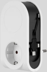 GAO Földelt köztes csatlakozóaljzat, USB aljzattal + töltővel 0020840103