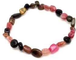 R. M. ékszer Turmalin multi pebble karkötő AB 5-9mm (058260)