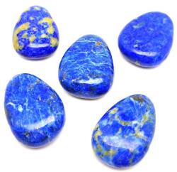 R. M. ékszer Átfúrt Lapis lazuli csepp medál 25/30mm (020543)