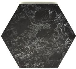 R. M. ékszer Ásványok Shungit hexagonál lap 20x20cm (024561)