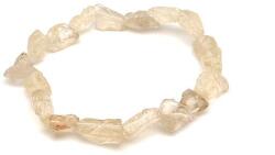 R. M. ékszer Citromkvarc nyers karkötő 10-12mm (059880)