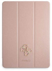 GUESS GUIC12PUSASPI iPad 12, 9" 2021 rózsaszín Saffiano Collection könyvtok