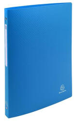 Exacompta Gyűrűs könyv, 4 gyűrű, 20 mm, A4, PP, címkével, EXACOMPTA, kék (51192E) - iroszer24