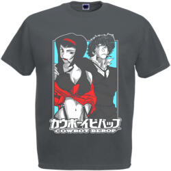  Cowboy Bebop Duo - Férfi Póló (958753)