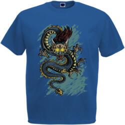  Japanese Dragon Design - Férfi Póló (japdrdfp12)