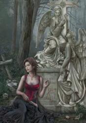Grafika - Puzzle Cris Ortega: Trandafirul salbatic - 1 000 piese Puzzle