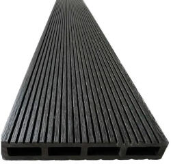 ДЕКИНГ ДЪСКА УНИВЕРСАЛНА WPC FORESTFEEL 120x20мм 2м АНТРАЦИТ (FR-DT 120204)