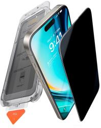 Folie pentru iPhone 16 Pro - Torras GlassGo Install Master Privacy - Clear