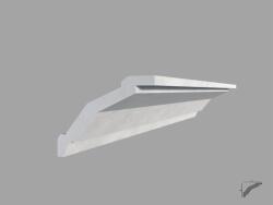 Fabrica De Profile Bagheta de colt / Cornisa de interior BC18 dimensiuni 75x75x2000mm (BC18)