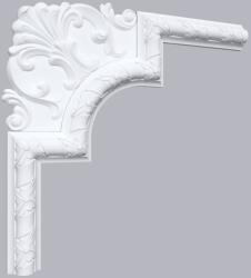 Fabrica De Profile Coltar poliuretan pentru brau C1BR01F dimensiuni 353x20x353mm (C1BR01F)
