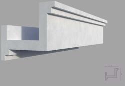 Fabrica De Profile Scafa decorativa de interior SD03 dimensiuni 90x100x2000mm (SD03)