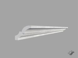 Fabrica De Profile Bagheta de colt / Cornisa de interior BC27 dimensiuni 30x30x2000mm (BC27)