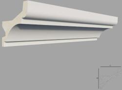 Fabrica De Profile Scafa decorativa de interior din poliuretan SD15 dimensiuni 77x80x2000mm (SD15)