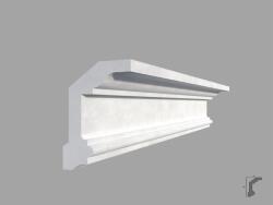 Fabrica De Profile Bagheta de colt / Cornisa de interior BC29 dimensiuni 100x55x2000mm (BC29)