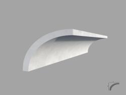 Fabrica De Profile Bagheta de colt / Cornisa de interior BC19 dimensiuni 82x82x2000mm (BC19)
