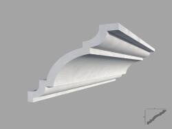 Fabrica De Profile Bagheta de colt / Cornisa de interior BC10 dimensiuni 120x120x2000mm (BC10)