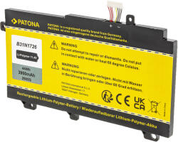 VHBW Akkumulátor Asus FX504 / FX505 / FA506 / FA706, B31N1726, 3900 mAh (2905)