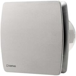 SAPHO Lex - Fürdőszobai axiális ventilátor időzítővel, 15 W, rozsdamentes acélból készült LX104 (LX104)