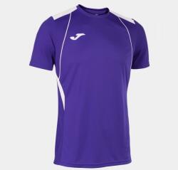 Joma CHAMPIONSHIP VII SHORT SLEEVE T-SHIRT dressz / póló lila fehér 6XS