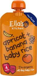 Ella's Kitchen Orez organic pentru copii, banane și caise 120 g
