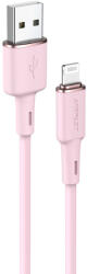 ACEFAST C2-02 MFI USB - Lightning kábel 1, 2 m 2, 4 A rózsaszín