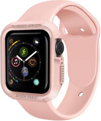Alphajack Apple Watch 4/5/6/7/8/SE (38/40/41mm) Rugged Armor óraszíj és tok rózsaszín Alphajack
