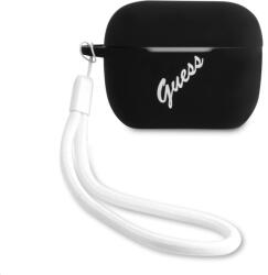 GUESS Vintage Silicone GUACAPLSVSBW AirPods Pro 1/2 tok fekete