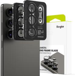 Ringke Camera Frame Protector - 2-pack - Samsung Galaxy S25 Ultra fekete üvegfólia