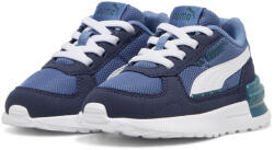 PUMA Graviton AC csecsemő edzők PUMA Blue Horizon White Club Navy Cold Green fehér|kék