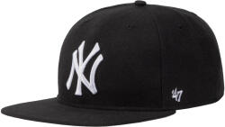 47 BRAND Férfi baseball sapka, 47 Brand MLB New York Yankees No Shot Cap, fekete fekete