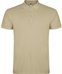 ROLY Férfi Star rövid ujjú póló pólóing 2XL bézs