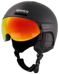 SINNER Sí és snowboardsisak SINNER Montblanc Visor, Fekete, Unisex 55-58 CM fekete