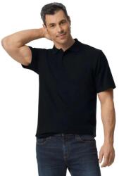 Gildan Férfi Softstyle Pique Polo ing 4XL fekete