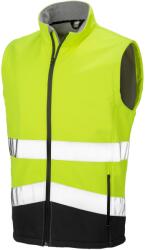 SAFEGARD Férfi Softshell HiVis gilet 2XL fekete|sárga