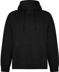 Roly Unisex felnőtt Vinson kapucnis pulóver 3XL fekete