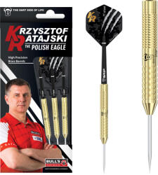 BULL'S Darts Krzysztof Ratajski Brass Gold Steel Dart 22g 22 G