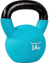 MOVIT Kettlebell neoprén MOVIT 14 kg világos kék 14 KG fekete|vörös