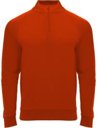 Roly Gyermekek/gyerekek Epiro Quarter Zip hosszú ujjú melegítőfelső 10 éves vörös