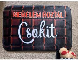  Vicces Lábtörlő - Remélem hoztál csokit - Vicces ajándék (100360)