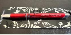 Gravírozott toll - Legendás nyugdíjas - piros színű - Ajándék Nyugdíjasnak (SZT021 11.26)