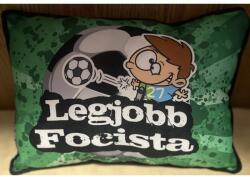  Párna - Legjobb Focista - Ajándék ötlet focistának (P289)