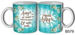 Bögre - Anya bárkit helyettesít - Ajándék Anyának - Anyák napi ajándék (B579)