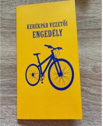  Bizonyítvány - Kerékpár vezetői engedély - Biciklis ajándék (BIZ054 12.30.)