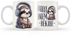  Vicces Bögre - Haggyá Engem Békibe - Vicces Ajándékok kollégának, barátnőknek (B1145)
