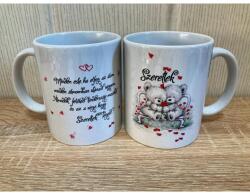 Bögre 3 dl - Minden este - Macis Valentin napi ajándék (B925)