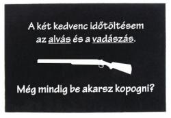 Lábtörlő-Vadászos - Ajándék ötlet vadásznak (L012)